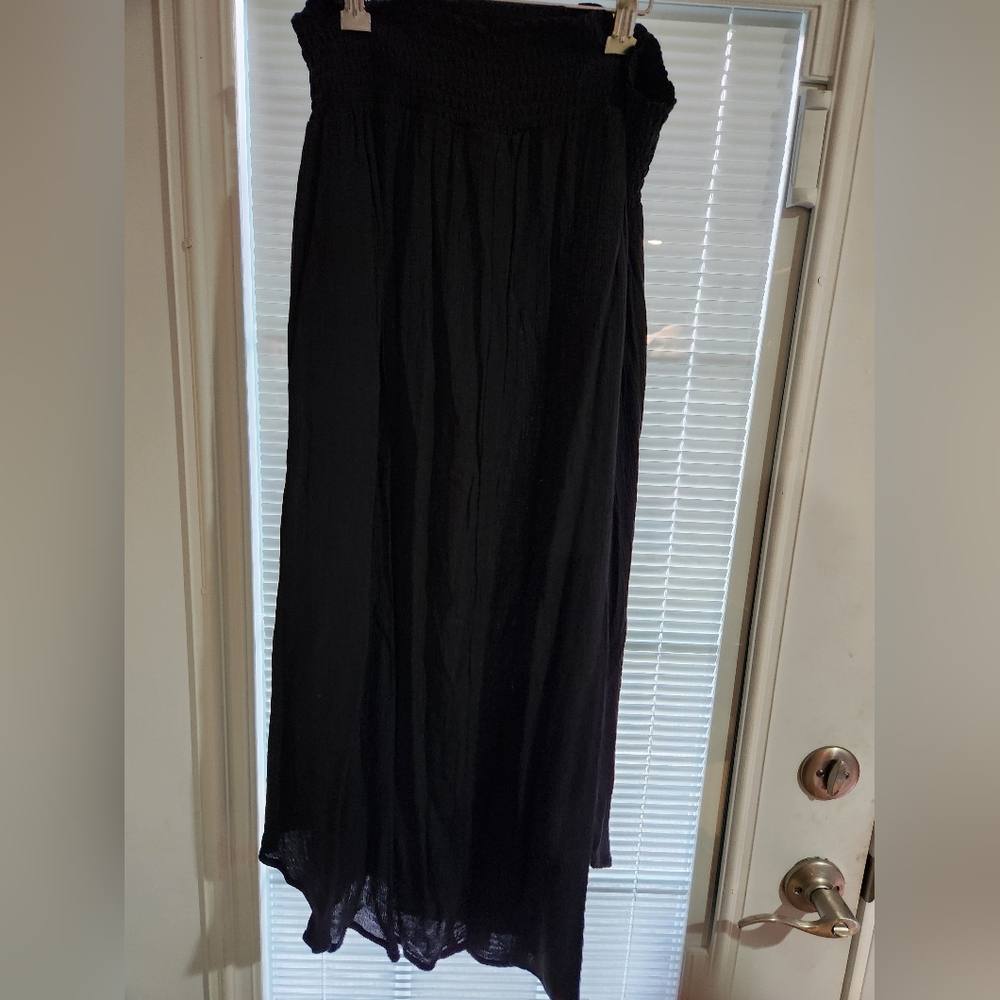 Elegant Black Maxi Skirt